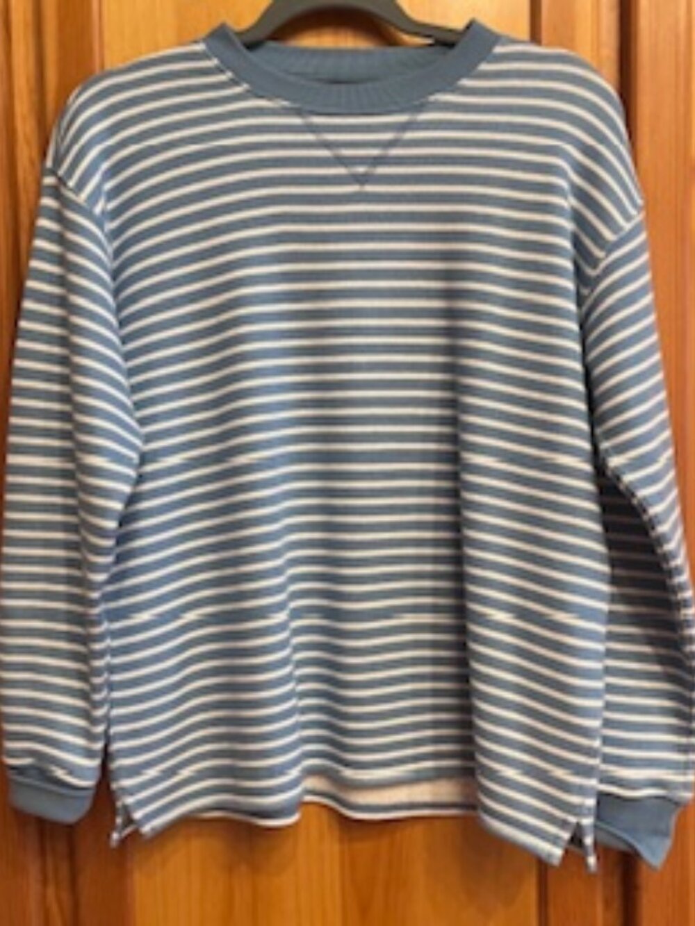 Jcrew Striped Sweatshirt Size XXS (Runs very big)